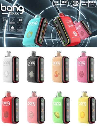 Bang 18000 Puff Vape Screen Display Electronic Cigarette Vs Geek Bar Pulse Rocket Puff 18k