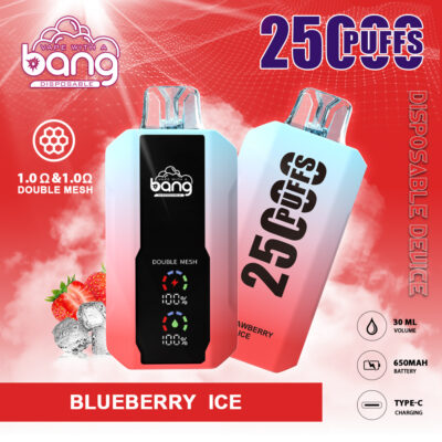 Original Puff Bang 25000 Puffs LED Display Disposable Vape Vaper Desechable Puff 25k