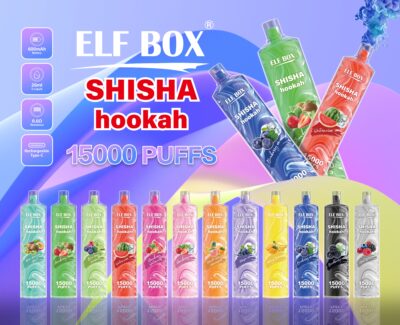 ELF BOX Puff Shisha Hookah 15000 Puffs Vapes Disposable Puff 15000 12k - Image 3