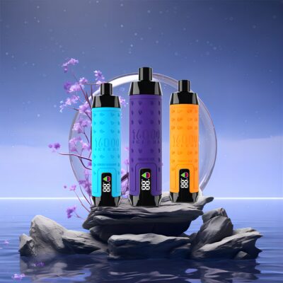 ELF BOX Shisha 16000 Puffs Disposable E Cigarettes LED Display 0% 2% 3% 5% 28ml Prefilled Pod 600mah Rechargeable Battery Puff 16k Adjustable Airflow Pen - Image 6