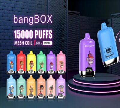 Original Bang Box 15000 puff 15k Digital Disposable Vape Mesh Coil Vaper Vapes Disposable Puff 15000