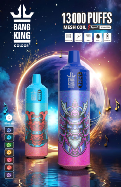 Original Bang king 13000 13K Puffs 650mAh 23ml Prefilled Pod With Battery Disposable E Cigarettes Vaper bang king - Image 3