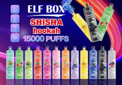 ELF BOX Puff Shisha Hookah 15000 Puffs Vapes Disposable Puff 15000 12k