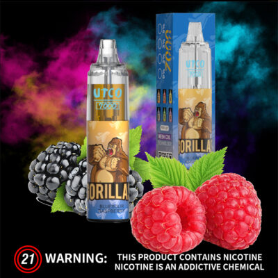 UTCO Tornado 7000 Puff Disposables Vapes Pen Electronic Cigarettes 14ml Pod RGB Light Puffs 7K Vaper - Image 2