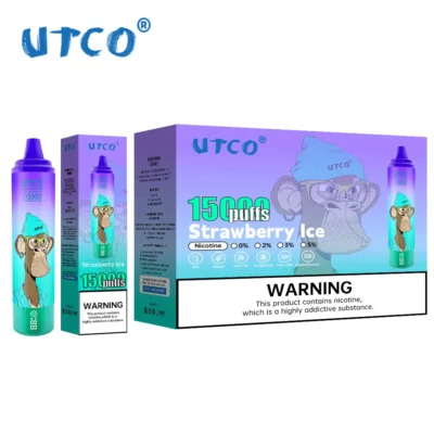 Original UTCO Tornado 15000 Puffs Disposable E cigarettes Vape Pen 25ml Pod 850mah Recharge Battery China Wholesale Vaper Desechable - Image 3