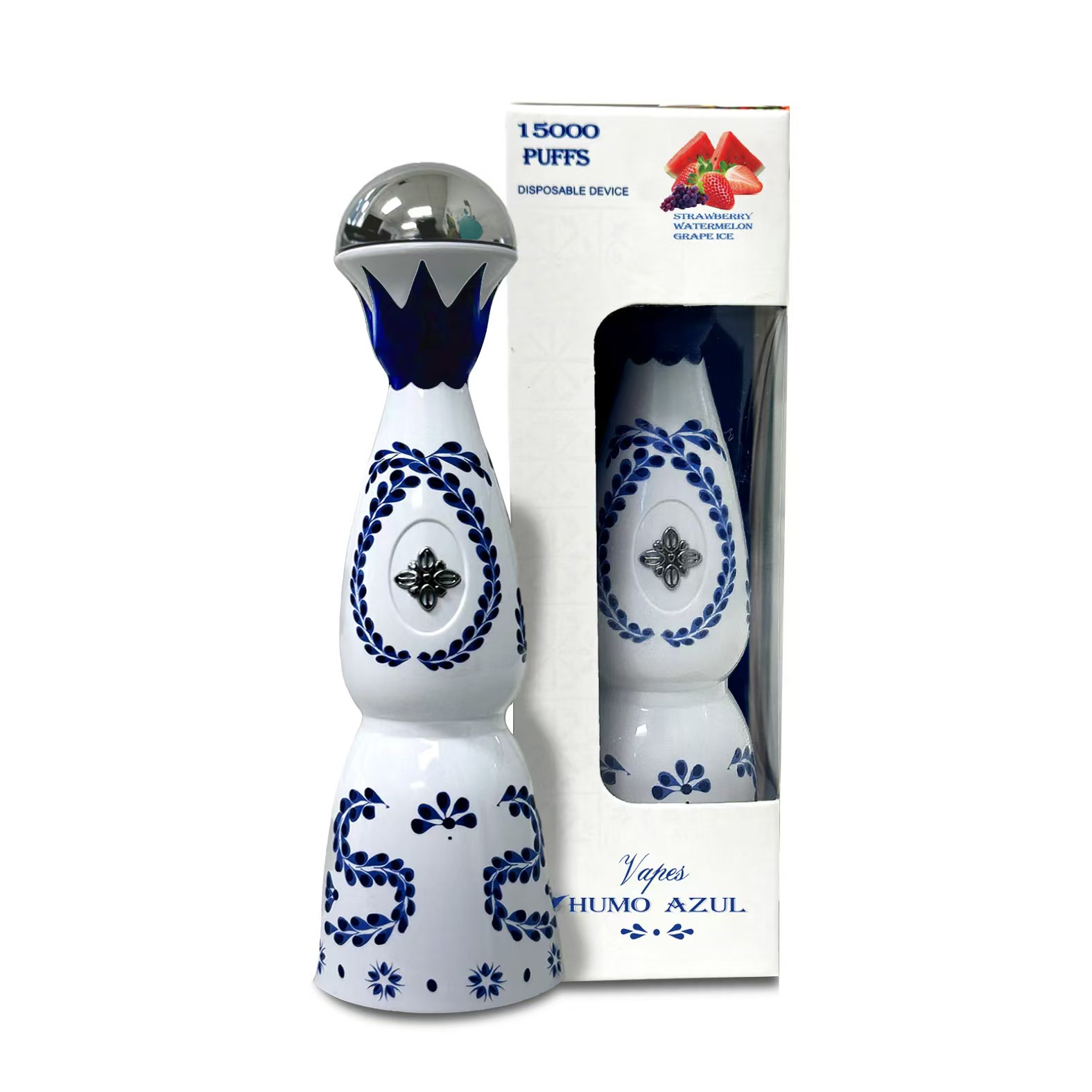HUMO AZUL 24000 Tequila vape Tequila bottle packaging Puffs 2% 3% 5% Nicotine Rechargeable Disposable vapes Pod agave Puff 24k Tequila puff - Image 7