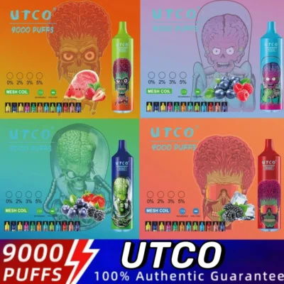 Original UTCO Tornado Puff 9k Vapes Disposable Rechargeable 850mAh Vaper Desechables Puff 9000 Pro - Image 2