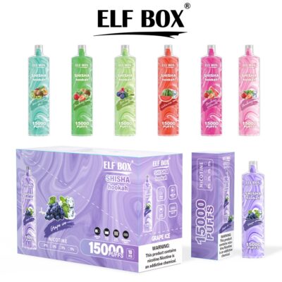 ELF BOX Puff Shisha Hookah 15000 Puffs Vapes Disposable Puff 15000 12k - Image 5