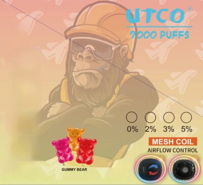 UTCO Tornado 7000 Puff Disposables Vapes Pen Electronic Cigarettes 14ml Pod RGB Light Puffs 7K Vaper - Image 6