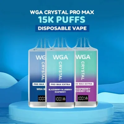 WGA Crystal Pro Max Extra 15000 Puffs Disposable Vape Puff 15k - Image 5