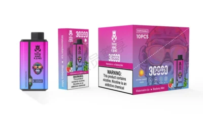 Bang king 30000 30k Puffs 0% 2% 3% 5% Nicotine Double Taste LCD Display Disposable Vape - Image 3