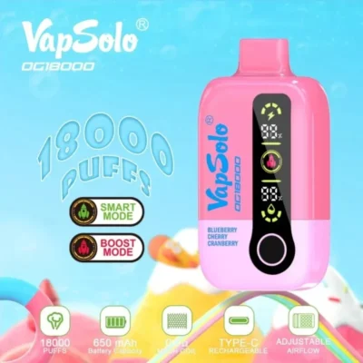 Vapsolo DG18000 puff 18000 Puffs Disposable Vape Wholesale Puff 18k - Image 4