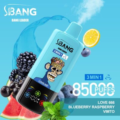 Authentic Bang leader Vaper puff 85k Disposable Vape Mesh Coil Vaper Desechables Puff 85000k Tornado - Image 6