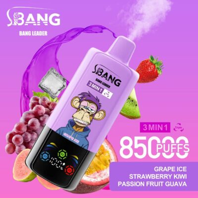 Authentic Bang leader Vaper puff 85k Disposable Vape Mesh Coil Vaper Desechables Puff 85000k Tornado - Image 5