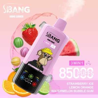 Authentic Bang leader Vaper puff 85k Disposable Vape Mesh Coil Vaper Desechables Puff 85000k Tornado - Image 4
