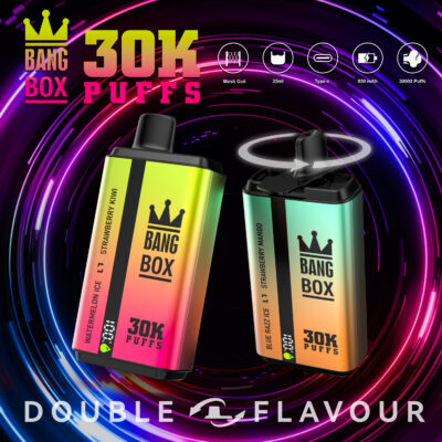 Bang box 30000 Puffs Disposable Vape dual flavors