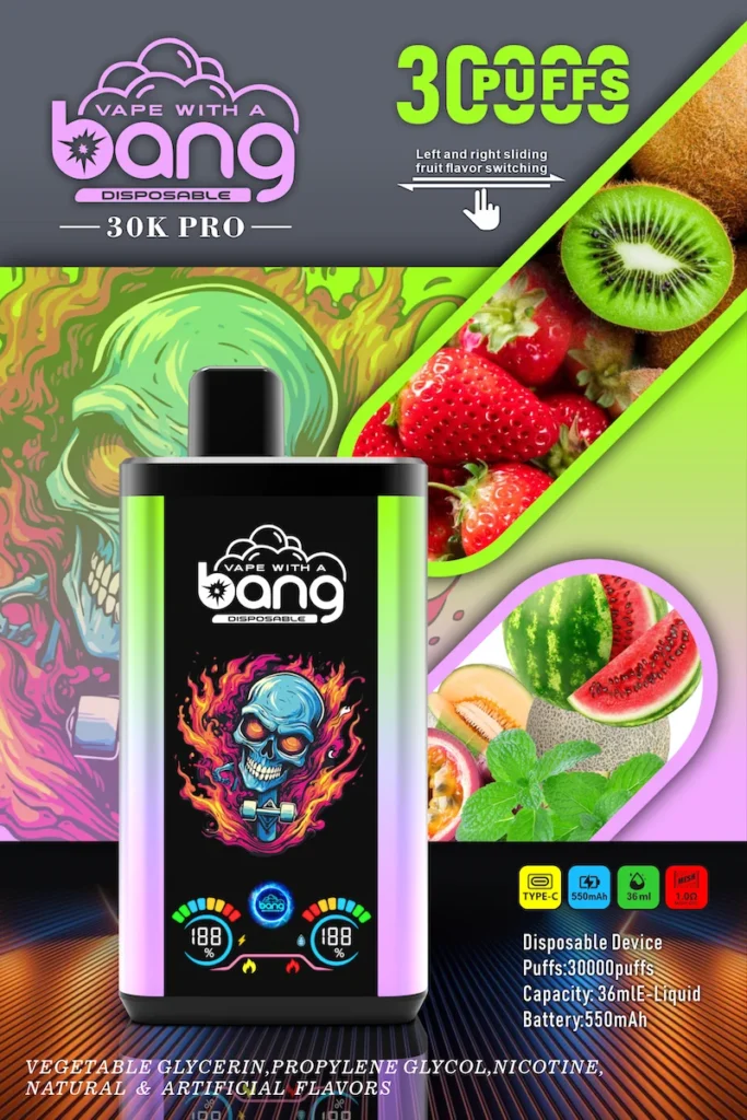 Products Bang 30k Puffs PRO Dual Flavor Disposable Vape with 36ml Liquid Capacity