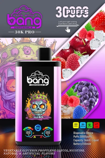 Bang 30k Puffs PRO Dual Flavor Disposable Vape with 36ml Liquid Capacity - Image 6