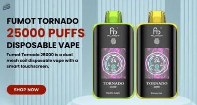 Fumot Tornado 25000 Eu Ship Touch Screen Disposable Vape Online Store Puff 25k - Image 5