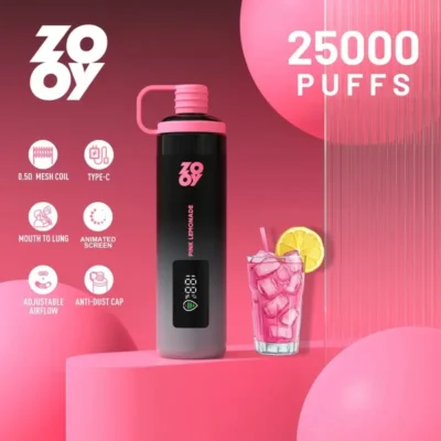 ZOOY SHISHA 25k eu ship vape shop puff 25000 new