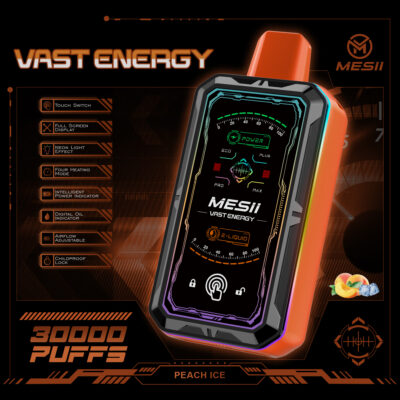 MESII 30000 30k Puffs 0% 2% 3% 5% Nicotine Double Taste LCD Display Disposable Vape PUFF 30k - Image 3