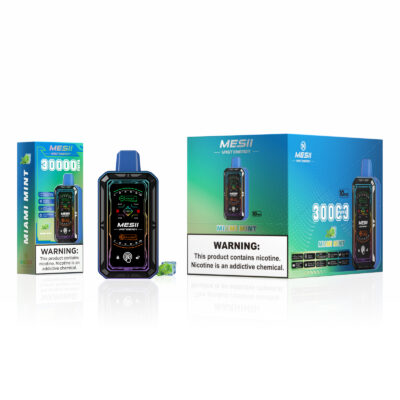 MESII 30000 30k Puffs 0% 2% 3% 5% Nicotine Double Taste LCD Display Disposable Vape PUFF 30k - Image 7