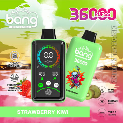 bang puff 36000 disposable vapes Rechargeable E Cigarettes Mesh Coil 36ML E-liquid puff 36k vaper 0%2%3%5% LED color light vaper puff 36k - Image 5