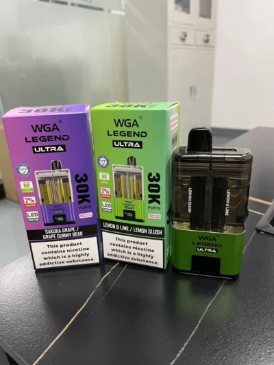 WGA Legend Ultra 30000 Refillable Vape TPD Compliant WGA 30k Puff - Image 4