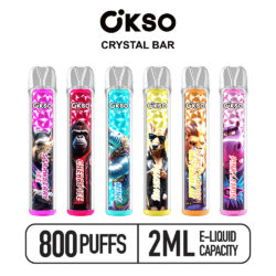 OKSO Crystal bar 800  puff