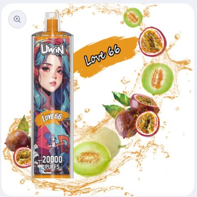 Uwin  SHISHA HOOKAH Crystal 20000  puff 20k - Image 5