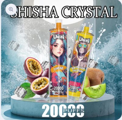Uwin  SHISHA HOOKAH Crystal 20000  puff 20k