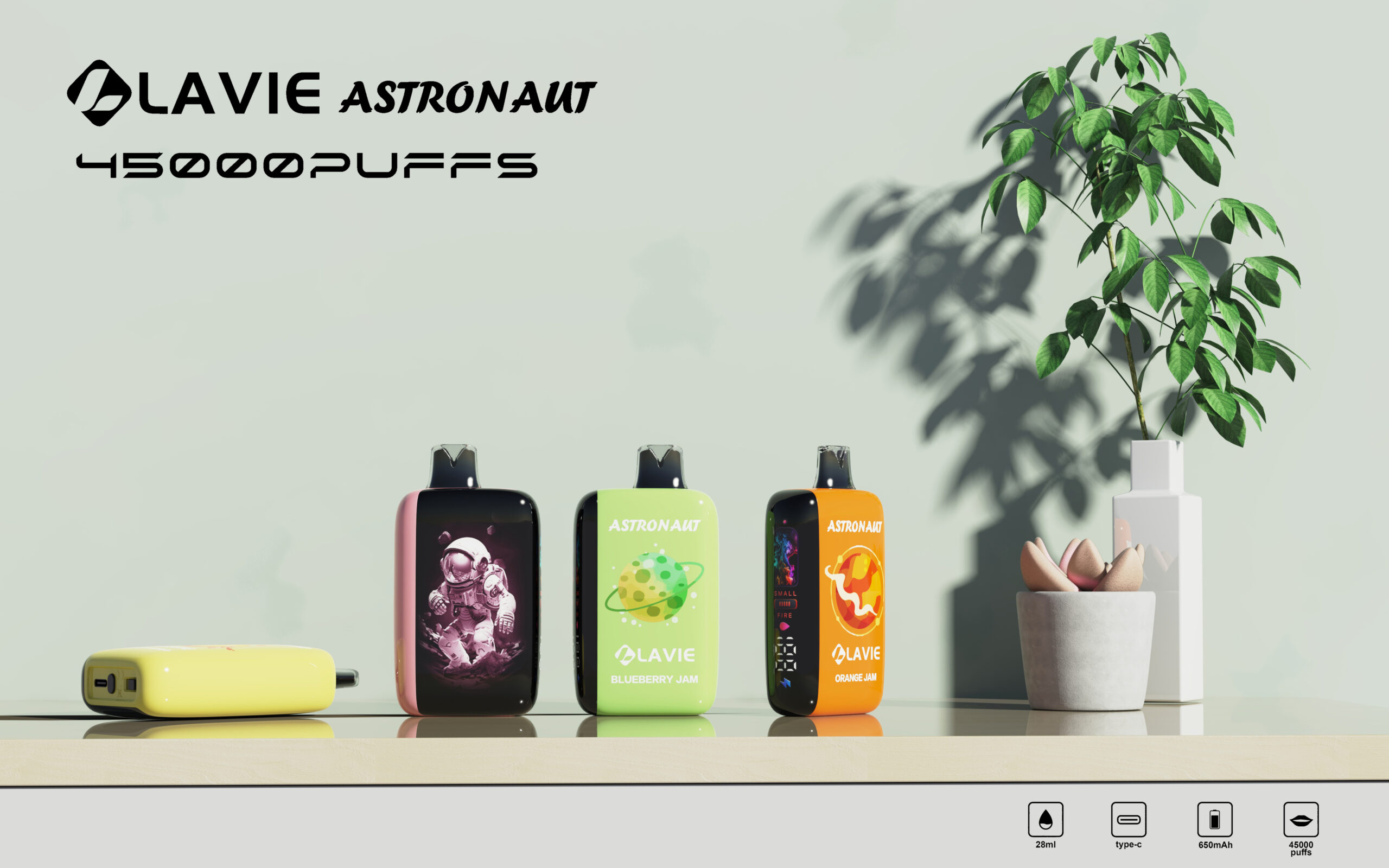 lavie 45k puff 45000