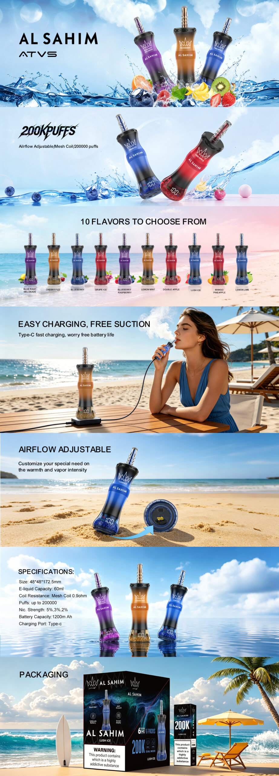 ATVS 200k Puffs Disposable Vape auto draft